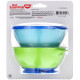 NUK Gerber Graduates Tri-Suction Bowls 2 Bowls & 1 Lid