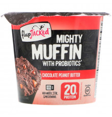 FlapJacked, Mighty Muffin With Probiotics, Chocolate Peanut Butter, 1.94 oz (55 g)
