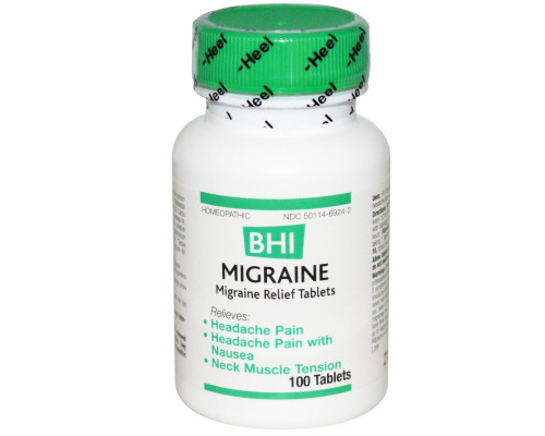 Heel BHI Migraine Relief 100 Tablets Heel BHI Migraine Relief 100 Tablets