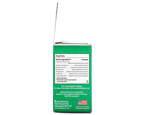 MediNatura, BHI, Sinus, 100 Tablets MediNatura, BHI, Sinus, 100 Tablets
