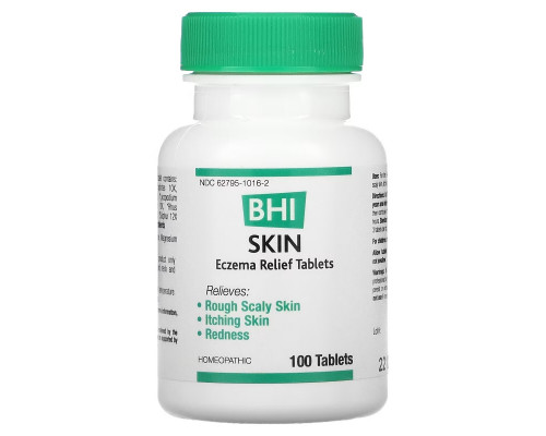 MediNatura, BHI, Skin Eczema Relief Tablets, 100 Tablets MediNatura, BHI, Skin Eczema Relief Tablets, 100 Tablets