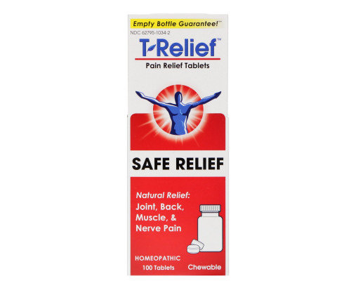 MediNatura T- Relief обезболивающие таблетки 100 таблеток MediNatura T- Relief обезболивающие таблетки 100 таблеток