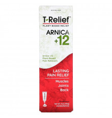 MediNatura, T-Relief, Arnica +12, Plant-Based Relief Cream, 4 oz (114 g)