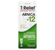 MediNatura, T-Relief, Arnica +12, Arthritis Pain Relief Cream, 2 oz (57 g)
