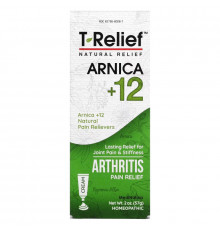 MediNatura, T-Relief, Arnica +12, Arthritis Pain Relief Cream, 2 oz (57 g)