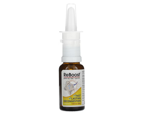 MediNatura, T-Relief, ReBoost, Breathe Easy, Decongestion Spray, 0.68 fl oz (20 ml) MediNatura, T-Relief, ReBoost, Breathe Easy, Decongestion Spray, 0.68 fl oz (20 ml)