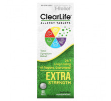 Травы и натуральные средства MediNatura, ClearLife, таблетки против аллергии с повышенной силой действия, 60 таблеток