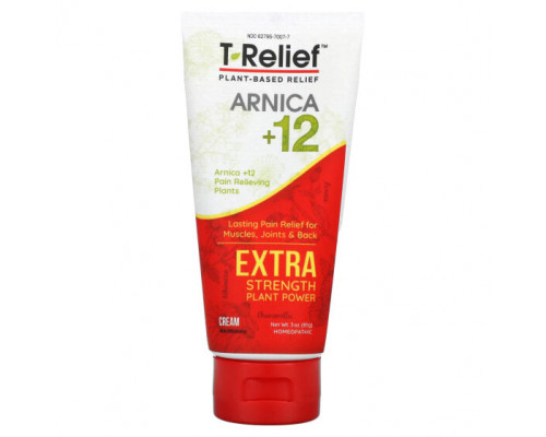 Травы и натуральные средства T-Relief, Arnica +12, Extra Strength, Chamomilla, 3 oz (85 g) Травы и натуральные средства T-Relief, Arnica +12, Extra Strength, Chamomilla, 3 oz (85 g)