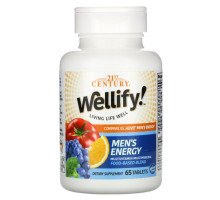 21st Century, Wellify! Men's Energy, 65 Tablets