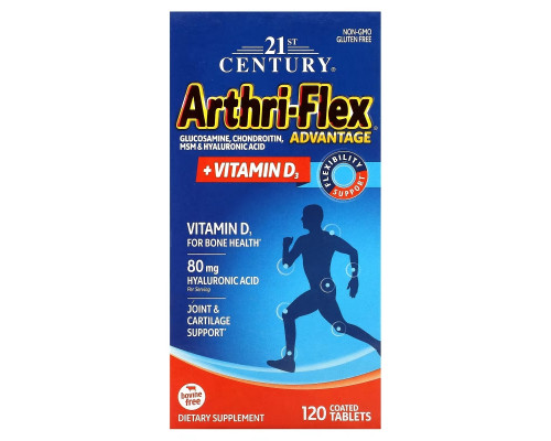 21st Century Health Care Arthri-Flex Advantage 120 Tablets 21st Century Health Care Arthri-Flex Advantage 120 Tablets