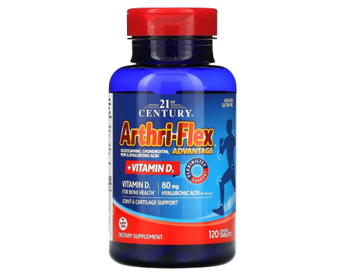 21st Century Health Care Arthri-Flex Advantage 120 Tablets 21st Century Health Care Arthri-Flex Advantage 120 Tablets