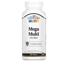 21st Century Health Care Мультивитамины для мужчин Mega Multi 90 таблеток