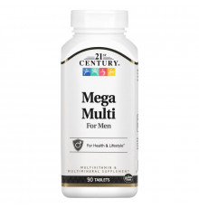 21st Century Health Care Мультивитамины для мужчин Mega Multi 90 таблеток