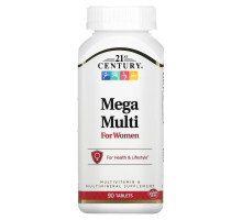 21st Century Health Care Мультивитамины для женщин Mega Multi 90 таблеток