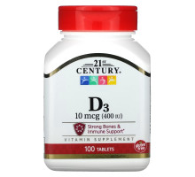 21st Century Health Care D-400 100 таблеток