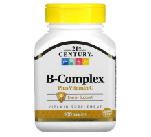 21st Century Health Care B Complex Natural with C 100 Caplets