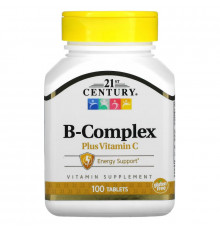 21st Century Health Care B Complex Natural with C 100 Caplets