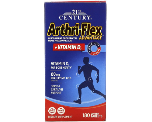 21st Century Health Care Arthri-Flex Advantage 180 таблеток 21st Century Health Care Arthri-Flex Advantage 180 таблеток