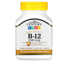 21st Century Health Care B-12 2500 мкг 110 таблеток