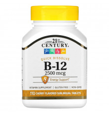 21st Century Health Care B-12 2500 мкг 110 таблеток