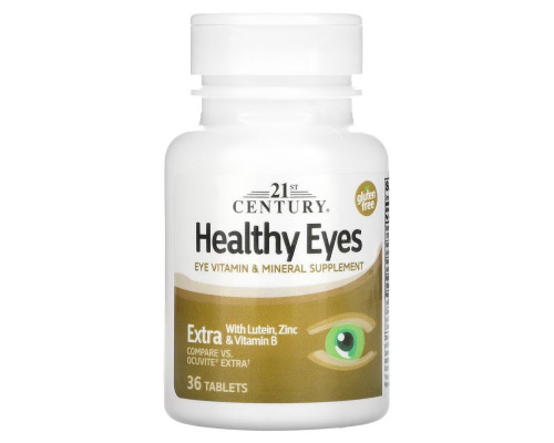 21st Century, Healthy Eyes, Extra, 36 Tablets 21st Century, Healthy Eyes, Extra, 36 Tablets