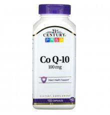 21st Century, Коэнзим Q10, 100 мг, 150 капсул