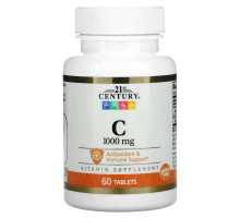 21st Century, Vitamin C, 1,000 mg, 60 Tablets
