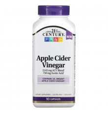 21st Century, Apple Cider Vinegar, 90 Capsules
