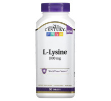 21st Century, L-Lysine, 1,000 mg, 90 Tablets