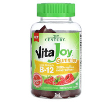 21st Century, VitaJoy Gummies, B-12, Extra Strength, Raspberry, 1500 mcg, 90 Gummies