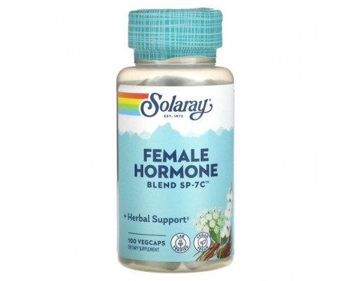 Регуляция гормонального фона Female Hormone Blend SP-7C, 100 VegCaps Регуляция гормонального фона Female Hormone Blend SP-7C, 100 VegCaps