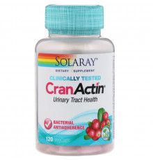 Solaray, CranActin, Cranberry AF Extract, 120 Veggie Caps