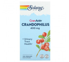 Пребиотики и пробиотики Solaray, CranActin, Crandophilus, 200 мг, 120 растительных капсул