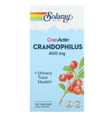 Пребиотики и пробиотики Solaray, CranActin, Crandophilus, 200 мг, 120 растительных капсул