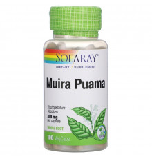 Solaray, Muira Puama, 300 mg, 100 VegCaps