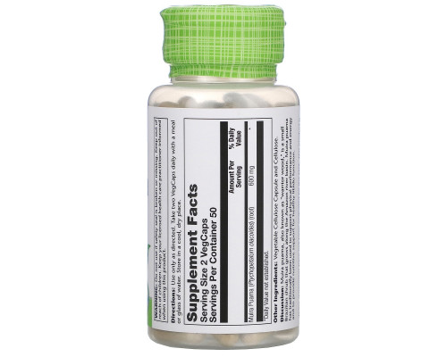 Solaray, Muira Puama, 300 mg, 100 VegCaps Solaray, Muira Puama, 300 mg, 100 VegCaps