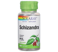 Solaray, Schizandra, 580 mg, 100 VegCaps
