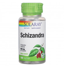 Solaray, Schizandra, 580 mg, 100 VegCaps