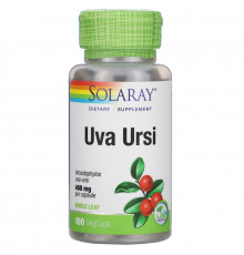 Solaray, Uva Ursi, 460 mg, 100 VegCaps