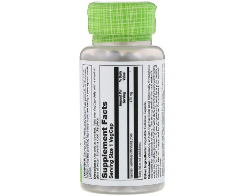 Solaray, Valerian, 100 VegCaps