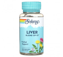 Для здоровья печени Liver Blend SP-13, 100 VegCaps