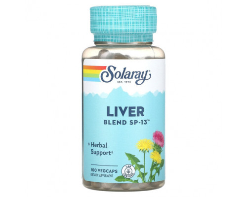 Для здоровья печени Liver Blend SP-13, 100 VegCaps Для здоровья печени Liver Blend SP-13, 100 VegCaps