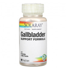 Для пищеварительной системы Solaray, Gallstonex, специальная формула с артишоком, 90 вегетарианских капсул