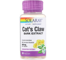 Solaray, Cat's Claw Bark Extract, 200 mg, 30 Vegcaps
