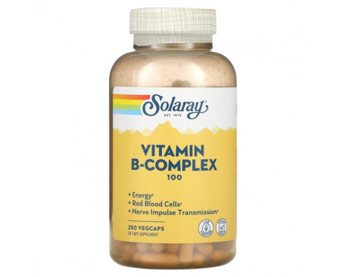 Витамины группы B Vitamin B-Complex 100 , 250 VegCaps Витамины группы B Vitamin B-Complex 100 , 250 VegCaps