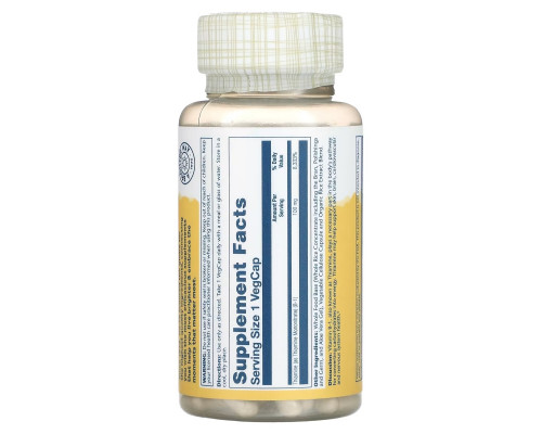 Solaray, Vitamin B-1, 100 mg, 100 VegCaps Solaray, Vitamin B-1, 100 mg, 100 VegCaps