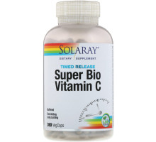 Solaray, Super Bio Vitamin C Buffered, 360 Vegetarian Capsules