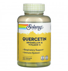 Solaray, QBC Plex, 120 VegCaps