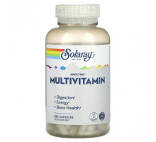 Витаминно-минеральные комплексы Solaray, Spectro Multivitamin, без железа, 250 капсул