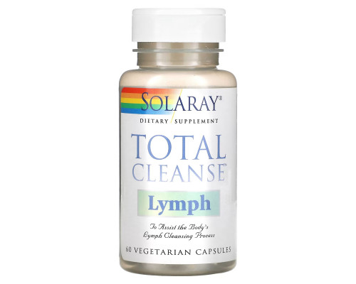 Solaray, Total Cleanse Lymph, 60 Vegetarian Capsules